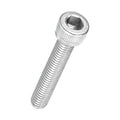 Kozelo 15pcs Socket Head Cap Screws - [M6-1 x 35mm] 304 Stainless Steel Allen Socket Drive for Electrical Motor 3D Printing Fan Engine Replacement Use, Silver
