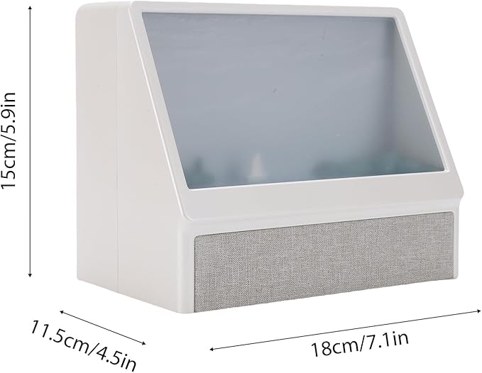 ZDAGELD Sunrise Alarm Clock with Wireless Speaker Sleep Sounds, Smart Wake Up Light for Natural Sunrise Sunset Simulation, Bedside Lamp with White Noise for Better Sleep, Ideal Gift