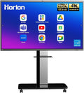 65 Inch 4K Smart Board - Google EDLA-Certified Interactive Whiteboard, 50-Point Touch, Wireless Casting - Digital Whiteboard for Classroom & Office & Home,300+ Free Apps(Board & Wall Mount Only)