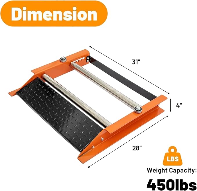 Hymula Heavy Duty Cable Roller Stand unwinder Single Reel Dispenser for reels max 28" width Drum Roller Cable Reel Dispenser for Cord Management