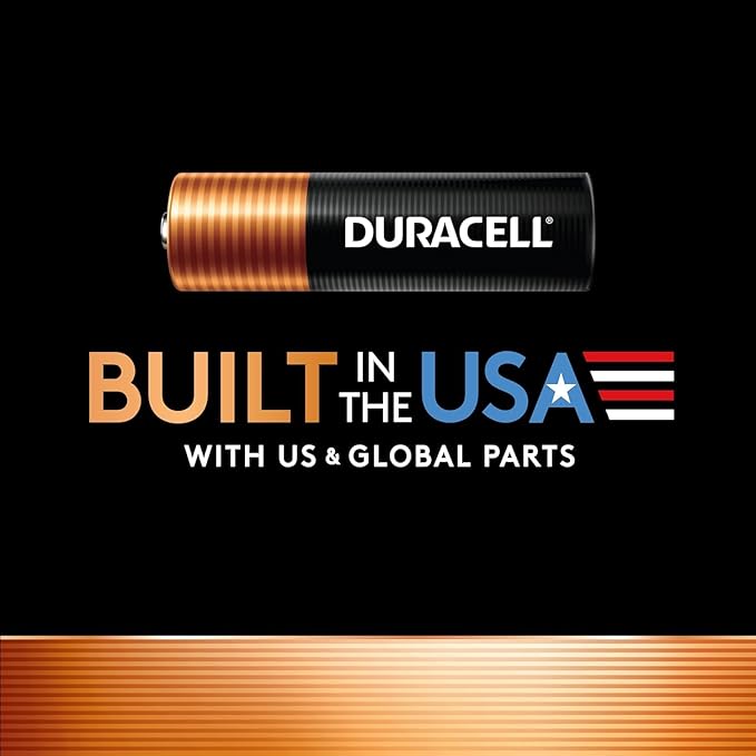 DURACELL Coppertop AAA Alkaline Batteries with Power Boost Ingredients, Long-Lasting Alkaline Triple A Battery for Household and Office Devices!