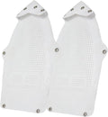 2 Piece - Cover Iron Shoe Used for Electric Iron Clothes Protector When Ironing - Prevents Burn, Sticking,Easy Installation Sole Plate Accessory