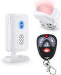 KCMYTONER Wireless Motion Sensor Detector Security Alarm Chime, Motion Sensor Doorbell, Door Chime for Business Entry, Shop Store Office Home Front Door Entry, 1 Receiver 1 Motion Sensor 1 Remote