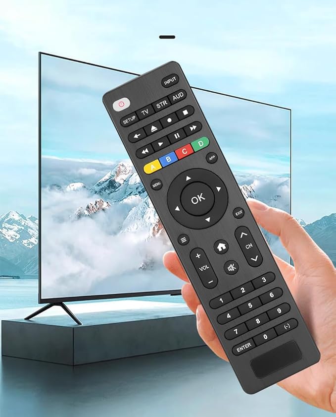 Universal TV Remote Control Compatible with Samsung, LG, Vizio, Sony, Hisense, TCL, Insignia, Toshib, Philips, Sharp and More Brand (NOT Compatible with Rok-Streaming Sticks/Sound Bar, TVs Sticks)