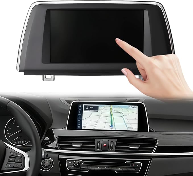 6.5'' Information GPS Dash Display Screen Fit for BMW X1 F48 2.0L 2016-2018 Fit for BMW X2 F39 2.0L 2016-2018 Dash Multimedia Navigation Monitor Replaces 9322123 9-322-123 65509322123 6550-9-322-123