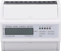 Tyenaza Electric Meter, 3 Phase 4 Wire 7P LCD Digital Display DIN Rail Mount Power Monitor