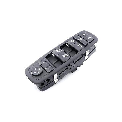 Master Power Window Control Switch Driver Side-Compatible with 2011-2019 Dodge Charger, 2016-2022 Ram 1500 2500 3500, 2015-2017 Chrysler 200, 2011-2020 Chrysler 300