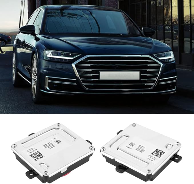 Headlight Control Module, Ballast Headlight Modul, Xenon HID Ballast, Compatible for A4 A5 A6 Q3 Q5 TT VW CC, Daytime Running Light Module DRL Control Ballast Unit 4G0907697D