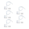 VictorsHome Magnetic Reed Switch NO Surface Mount Wired Door Window Contact Sensor with Adhesive Paper for Home Security and Burglar Alarm Systems MC-38 5pcs