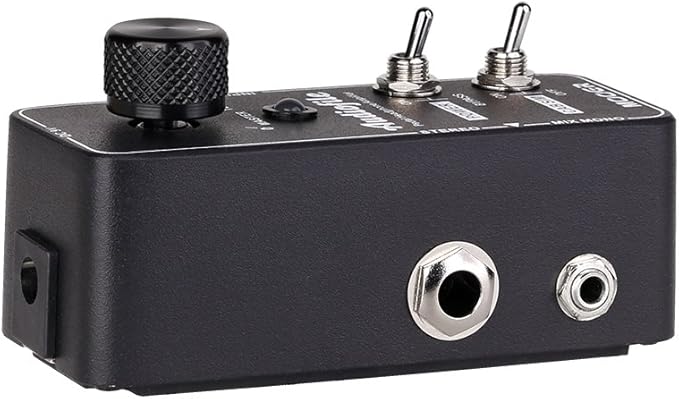 MOOER Micro Guitar Pedal Audiofile Headphone Amp Analog, Access to Effects Circuits, Buffer/Clean Boost for Electric Guitar/Bass