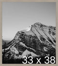 Frame It Easy 33 x 38 Rustic Gray Wood Frame (Derby)