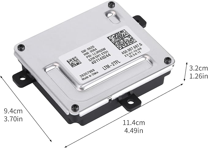 Hiolpen 4G0907697G Daytime Running Light Control Module fit for for Audi A6 A6 Quattro A7 A7 Quattro R8 RS7 TT TT Quattro TTS Quattro for VW CC for Golf for Golf R for GTI for Passat