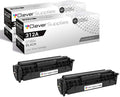 CS Replacement Toner Cartridge Compatible with HP 312A CF380A Black Color PRO MFP M476 PRO MFP M476DN PRO M476 M476 M476DN M476DW M476NW 2 Set
