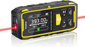 IKOVWUK Dual Laser Measuring Tool, 393FT/120M Bilateral Laser Distance Meter 6 Unit Switching, Rechargeable Digital Laser Measure with Backlit LCD Display, Angle Sensor, Multiple Measure Mode