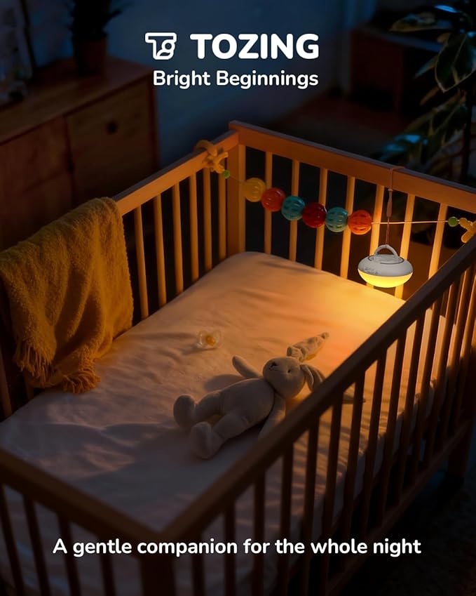 TOZING Baby Night Lights for Nursery – Portable Night Light with Minimalist Design, Nursery Night Light for Breastfeeding, Memory & Timer Modes, Ultra-Long Battery Life