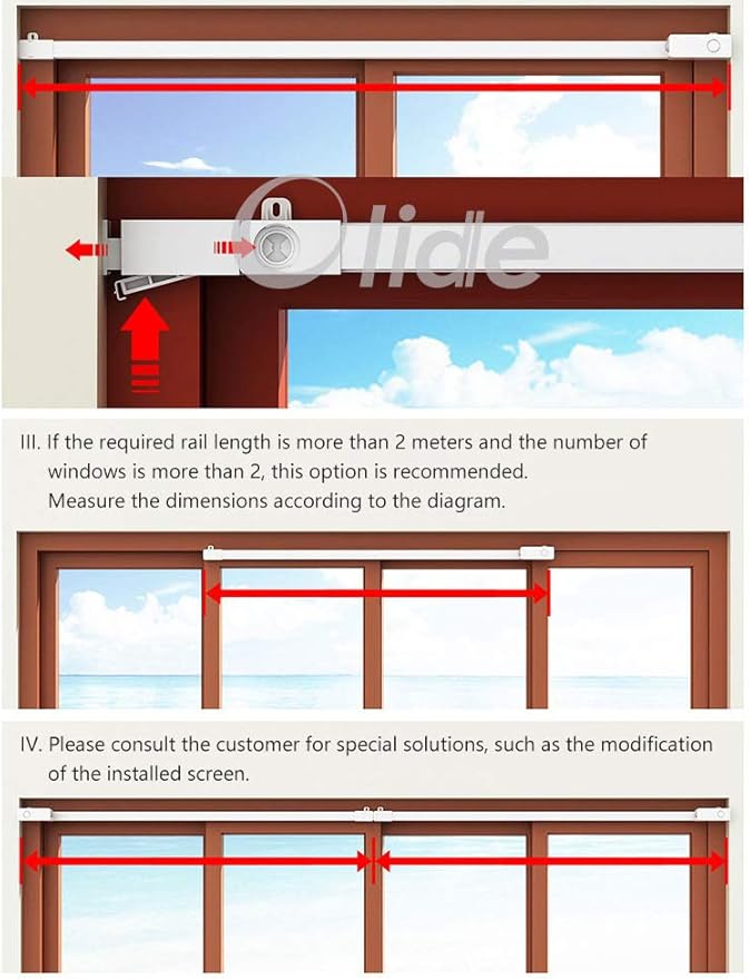 Intelligent Smart Automatic Slide Window Closer App Control Workable with Google Home Amazon Alexa (Window Width 35inch)