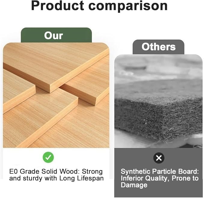 Natural Wood Wall Organizer - 23.6"x47.2" Hanging Display Panel for Home & Office, Entryway, Kitchen Storage Solutions, Perforated Organizer Kits