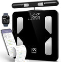 FITINDEX Body Composition Scale for Body Weight, Body Pod Scale [2026 Upgraded], Smart 8-Electrodes with BMI, Body Fat, Muscle Mass, 50 Composition Measurements, Bluetooth
