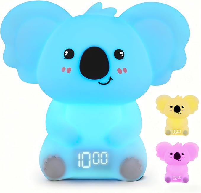 Koala Timer Pal Visual Timer for Kids/Adults with Audio Time Management Tool, Color-Changing Visual Countdown, Fun Adults/Kids Timer Visual for Classroom/Home/Calming Corner