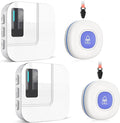 CallToU Wi-Fi Wireless Caregiver Pager Call Button for Elderly at Home , APP Emergency Alert for Seniors, Patients, and The Disabled (TY01WH-CB01-US 2-2)