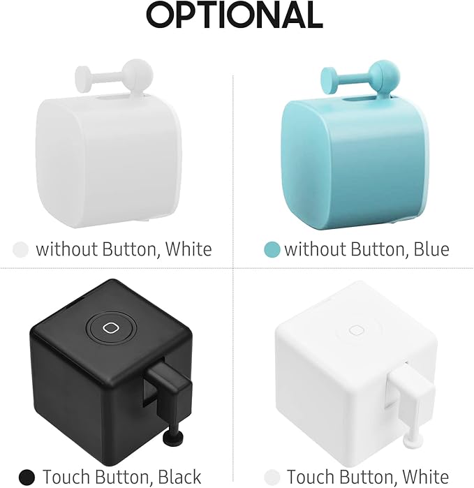 Irfora Mini BT Fingerbot Home Automation Controller APP Control Voice Control Schedule Timer Fingerbot Home Appliances Switch Pusher Smart Controller (BT Gateway Required)
