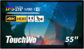 TouchWo 55" Interactive Touchscreen Monitor, Smart Board FHD 1080P Display with Wall Mount, Android 14 Smart Touch Screen Presentation Electronic Whiteboard for Office & Classroom, RAM 4G & ROM 32G