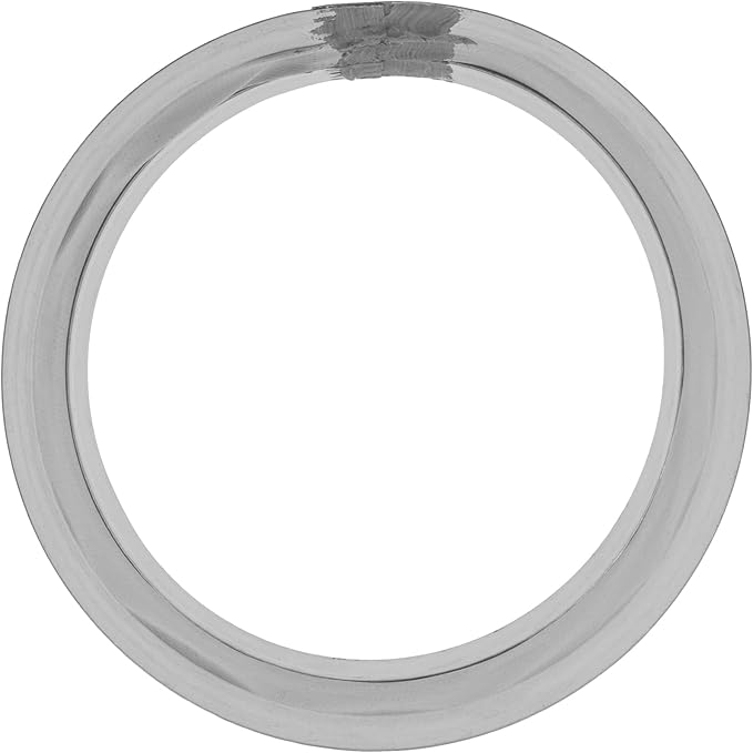 Repa Market 6" Inch Flexible Vibration And Noise Reducing Coupler - Female Fit Duct Connector – Galvanized Steel Coupling for Joining Two Male Duct Fittings – HVAC Ventilation Inline Joint