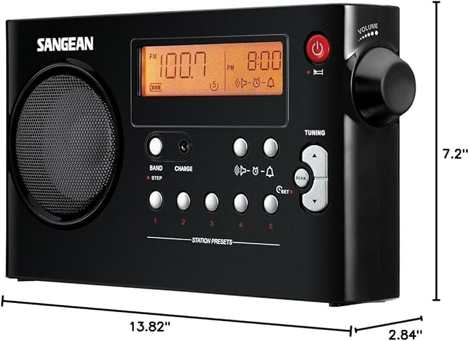 PR-D7 Clock Radio