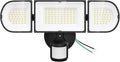 SZPOWER 150W Motion Sensor Lights Outdoor for Outside, 15000LM LED Flood Lights Outdoor Wired Dusk to Dawn, Exterior Security Floodlight Fixture Waterproof IP65, Outdoor Lighting for House, Garage