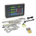Mill DRO Kit 12 x 30 x 16 inch Linear Scale Linear Encolde 3 Axis Digital Readout 320mm+770mm+420mm Travel Length for 9X42 Table Bridgeport Machine Tools