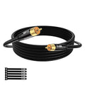 Subwoofer Cable RCA to RCA Audio Cable 30FT, Digital Coaxial Audio Cable, Premium S/PDIF RCA Cord for Home Theater, HDTV, Subwoofer, Hi-Fi System, Amplifier, 22AWG Tinned Copper, Double Shielded