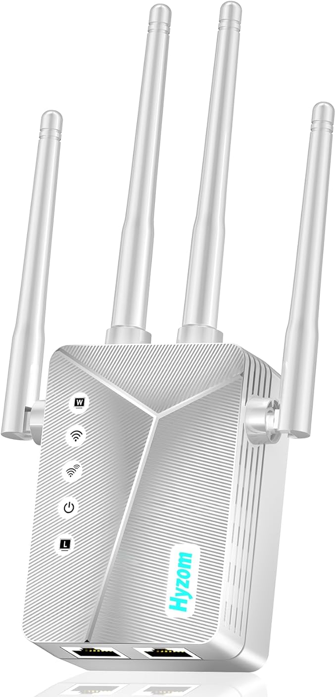 WiFi Extender, 2026 Strongest WiFi Extender Signal Booster, Whole Home Internet Repeater Covers up to 15,000 sq.ft and 50 Devices, Easy Setup | Banish WiFi Dead Zones