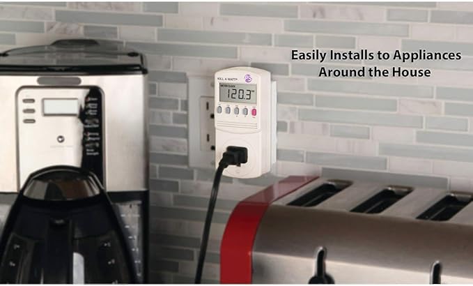 4-Pack P3 P4400 Kill A Watt Electricity Usage Monitor (4-Pack)