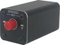 SPRODIO 2 Port Stereo 3.5mm Audio switcher selector Box Passive 1/8 TRS A/B Switch with Ground Switching MD21