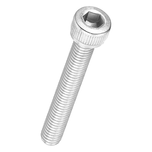 Kozelo 30pcs Socket Head Cap Screws - [M5-0.8 x 35mm] 304 Stainless Steel Allen Socket Drive for Electrical Motor 3D Printing Fan Engine Replacement Use, Silver