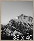 Frame It Easy 33 x 40 Rustic Gray Wood Frame (Derby)