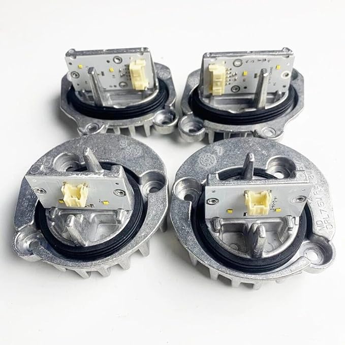SOCAL-LED LIGHTING Yellow Angel Eye Daytime Running Light DRL Xenon Headlight Insert Diode Module LED Control Unit Fit for BMW 2014-2017 F87 F22 F23 M2 2 SERIES, Pack of 4