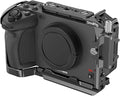 SmallRig Cage for Sony FX30 FX3 FX3A with Cable Clamp for HDMI, Classic Bright Black Surface, Included Cold Shoe and NATO Rail, Modular Design Compatible with Original XLR Handle