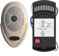 Universal Ceiling Fan Remote Control Kit Dimmable, Replacement for Hampton Bay, Hunter,Allen+Roth Kichler, FAN-28R L3HFAN35T1 FAN-35T1 L3HFAN35T FAN-35T KUJCE9603 UC7202T CHQ7202T