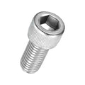 Kozelo 4pcs Socket Head Cap Screws - [M12-1.75 x 25mm] 304 Stainless Steel Allen Socket Drive for Electrical Motor 3D Printing Fan Engine Replacement Use, Silver
