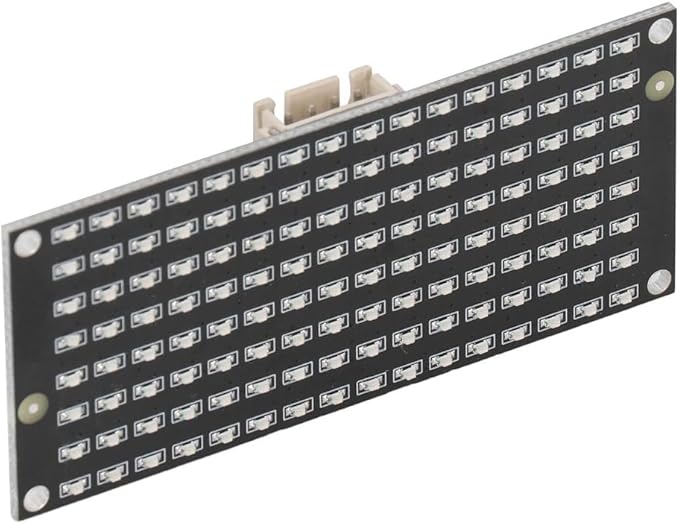 Chiffonade LED Control Module 8x16 Panel I2C Communication - 128 LED Display Board DC3.3-5V for Single Board Computers