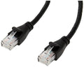 Amazon Basics RJ45 Cat 6 Ethernet Patch Cable, 1Gpbs Transfer Speed, Gold-Plated Connectors, 14 Foot - 10-Pack, Black