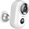 ZUMIMALL Security Cameras Wireless Outdoor with Magnetic Mount, 2K Outdoor Camera Wireless, 2.4G WiFi Battery Cameras for Home Security Indoor,3MP Color Night Vision/130° View/2-Way Talk/SD/Alexa