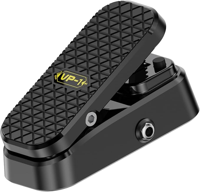 Btuty Volume Expression Pedal Expression EXP & Passive Volume 2-in-1 Dual Control Guitar Effects Pedal Silent Buffer Metal Chassis Stereo Interface for Guitar Bass