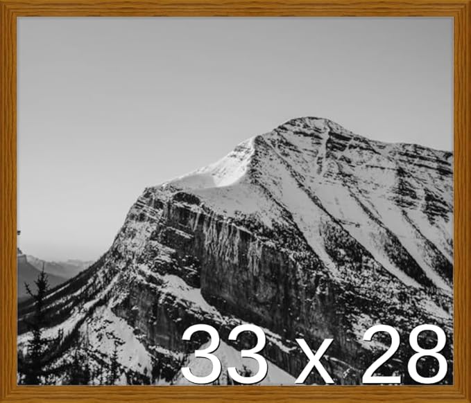 Frame It Easy 33 x 28 Hazel Wood Frame (Derby)