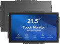 21.5 Inch Open Frame LCD Display Touch Screen Monitor HDMI VGA DVI Inputs 1000 Nits for Outdoor Kiosk