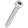 Kozelo 25pcs Socket Head Cap Screws - [M4-0.7 x 30mm] 304 Stainless Steel Allen Socket Drive for Electrical Motor 3D Printing Fan Engine Replacement Use, Silver