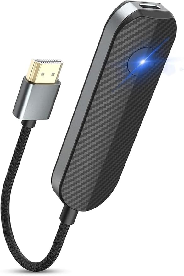 IShare iOS Wireless HDMI Display Adapter,Wireless hdmi Display Adapter,4k 1080p WiFi Streaming Movies Device Receiver Dongle for iPhone iPad,Supports high-Definition Video Synchronization. (2)