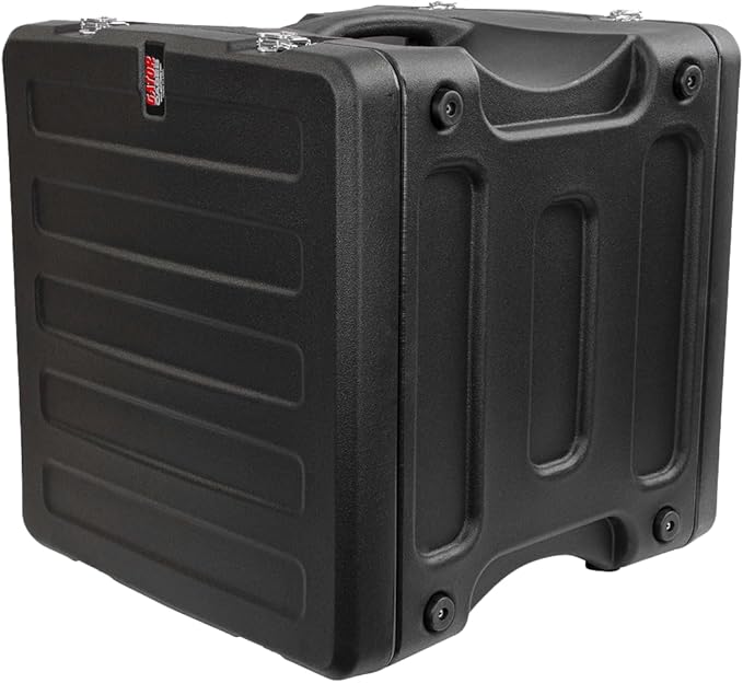 Gator Cases Pro Series 10U Rack Case with Standard 19" Depth, Roto Molded Made in USA (G-PRO-10U-19)