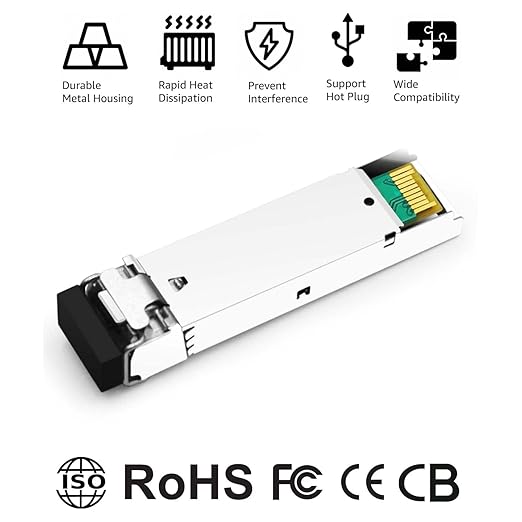 OPSTRAN 10GBASE-ER SFP+ Optical Transceiver Module Compatible with Ubiquiti SFP-10G-ER 1550nm 40km DOM Duplex LC SMF